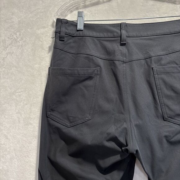 Lululemon ABC Classic Fit Pants Men's 32x30 Grey Stretch Performance Warpstreme - Picture 6 of 13
